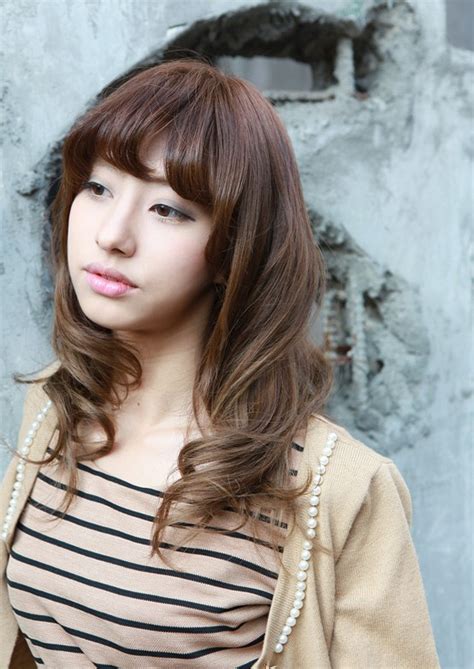 We did not find results for: Asian Girls Shoulder Length Wavy Hairstyle with Full Bangs ...
