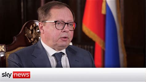 Russian Ambassador Blames Tensions On Aggressive Nato Actions Youtube