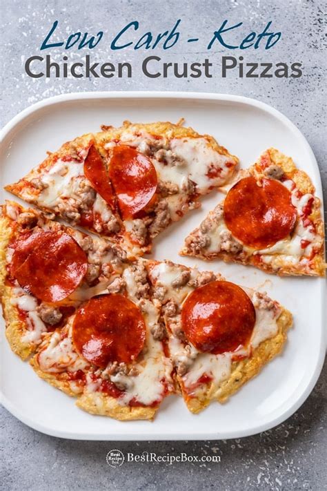 Keto Chicken Crust Pizza Recipe Low Carb Best Recipe Box