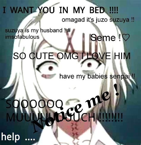 What I Feel When I See Fangirls My Poor Suzuya Daraēnsuzūya