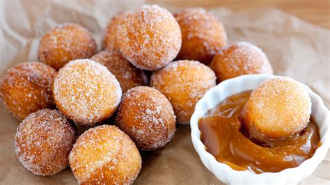 Salted Caramel Doughnut Holes Recipe From