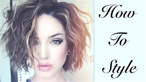 Check out these fashionable ways to style short wavy hair for ideas on your next look. Short & Wavy | Effortless Hair Tutorial - YouTube
