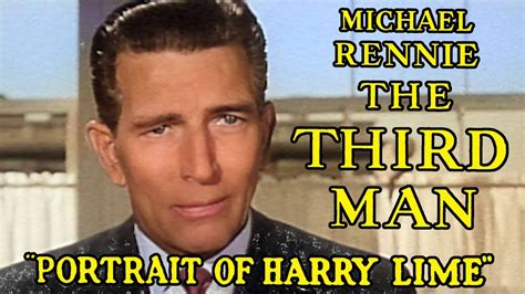 The Third Man Bandw Tv 1950s Drama Episode The Portrait Of Harry Lime