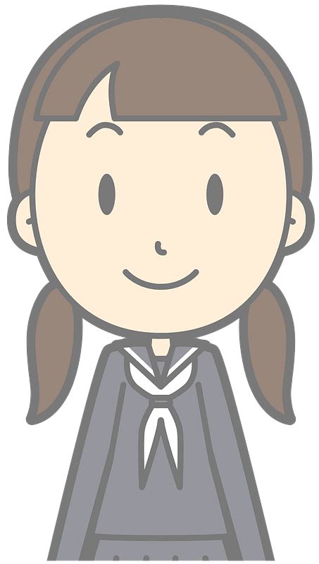 School Girl In Uniform Clipart Free Download Transparent Png Creazilla
