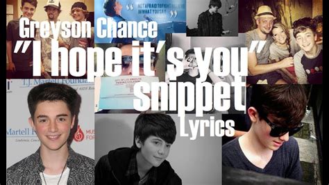 Greyson Chance New Song Snippet Lyrics 2842013 Youtube