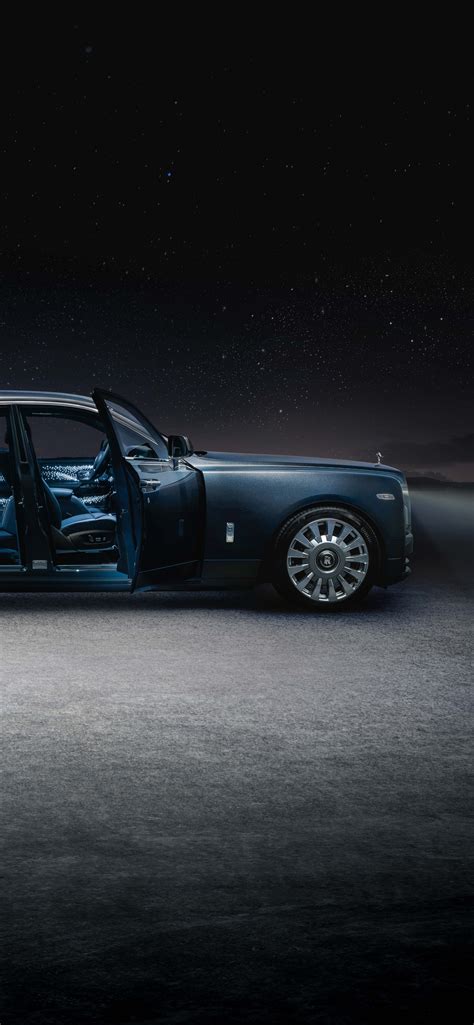 1242x2688 Rolls Royce Phantom Ewb Tempus Collection 2021 Side View