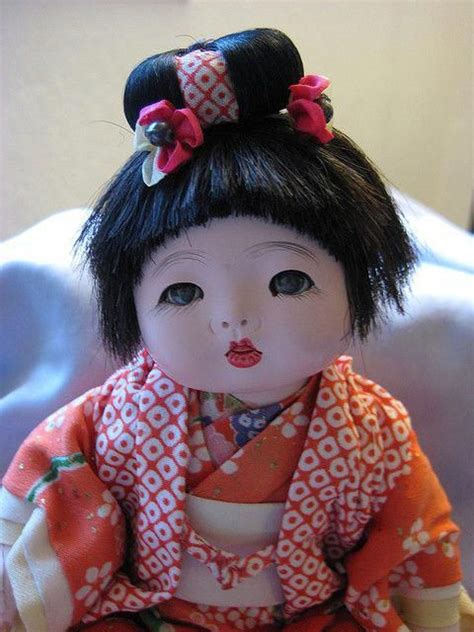Vintage Ningyo Japanese Doll Mother And Daddy Bought Me A Doll