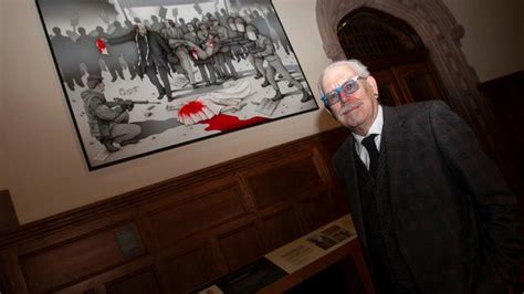 Acclaimed Artist Robert Ballagh Unveils Bloody Sunday Tribute Painting