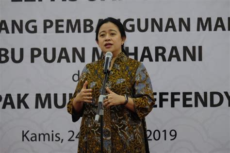 Yang dihadiri ketua dpp pdi perjuangan, puan maharani. Dipandang Sebelah Mata, Puan: Berikan Waktu Buat Wamen