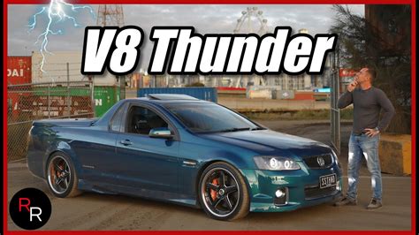 This Is The Holden VE Thunder Ute Custom V8 Review YouTube