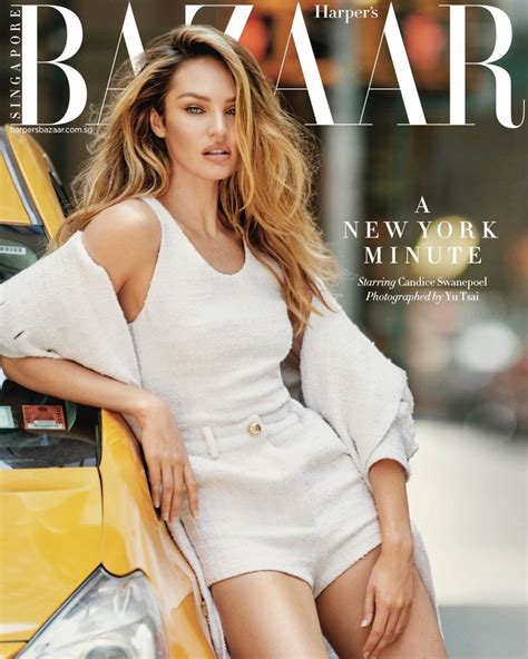 Candice Swanepoel Harpers Bazaar Singapore September 2020 Cover