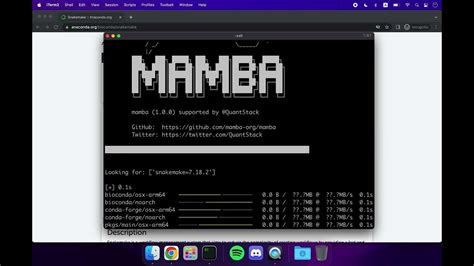 How To Create A New Mambaconda Environment Mac Terminal Youtube