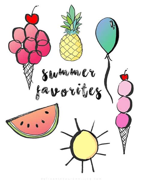 Summer Vacation Printables