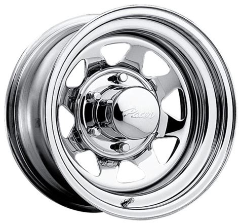 Chrome Wagon Spoke Steel Wheel Jt Outfitters