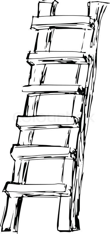 Ladder Sketch At Explore Collection Of Ladder Sketch
