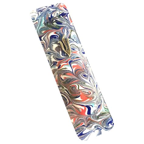 Marbled Tie Dye Art Glass Mezuzah T Box And Non Kosher Etsy