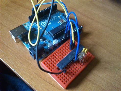 Burning The Bootloader On Atmega328 Using Arduino Uno As Isp 5 Steps