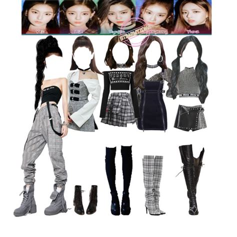 Fashion Set [itzy] Wannabe Inspired Outfit Set Created Via In 2021 Fashion Cute Casual