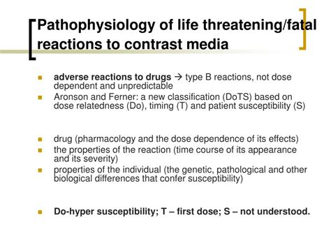 Ppt Adverse Reactions To Contrast Media Powerpoint Presentation Free E70