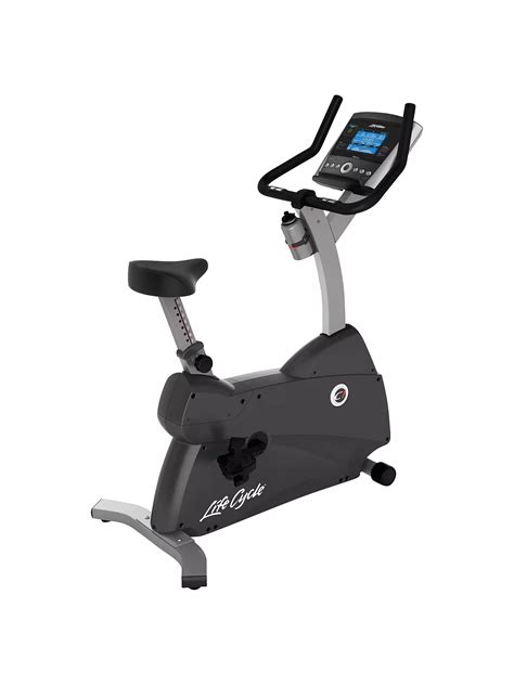 Life Fitness Lifecycle C1 Upright Exercise Bike With Go Console At John