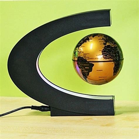 Ek Levitation Anti Gravity Globe Magnetic Floating Globe World Map With