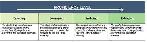 Proficiency Scale Ms Liews Class
