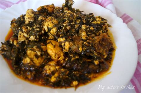 Egusi soup is a popular west african soup. Lumpy Egusi and Okazi Soup - My Active Kitchen