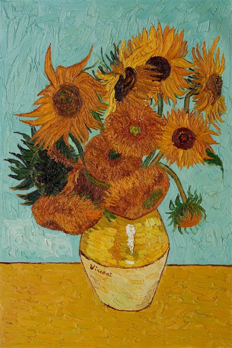 After that date, the sunflowers have become one of the most popular themes he has often returned to and worked with. Vincent van Gogh's "Almond Tree in Blossom" Most Popular ...