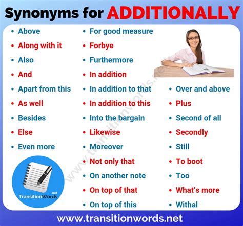 Other Words For Additionally 30 Useful Synonyms For Additionally