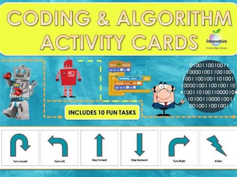 Coding And Algorithm Activity Cards Bundle Innovative Teaching Ideas