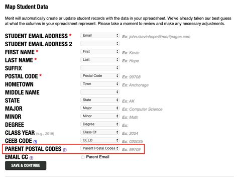 Students With Multiple Postal Codes Merit Customer Knowledge Base