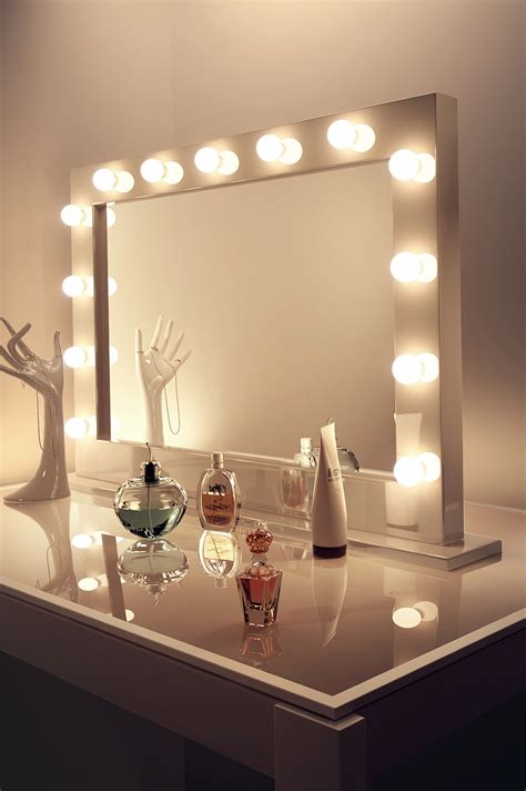 Diy hollywood vanity mirror ikea micke desk. Hollywood Vanity Mirror Ikea | Home Design Ideas