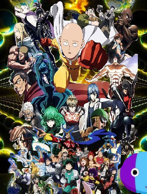 One Punch Man Vs My Hero Academia One Punch Man One Punch One Punch