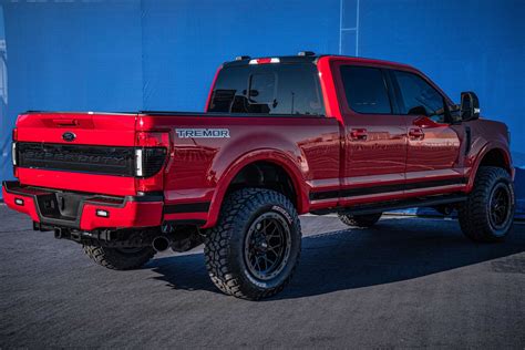 2020 Ford F 250 Crew Cab Lariat Tremor By Cgs Motorsports Rear 3 4