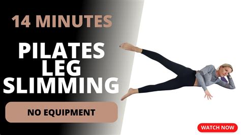 Lean Leg Slimming Pilates Workout No Equipment Youtube