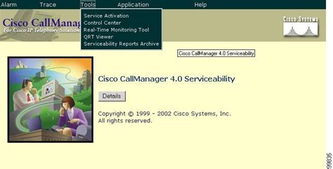 Cisco Callmanager Serviceability システム ガイド Release 421