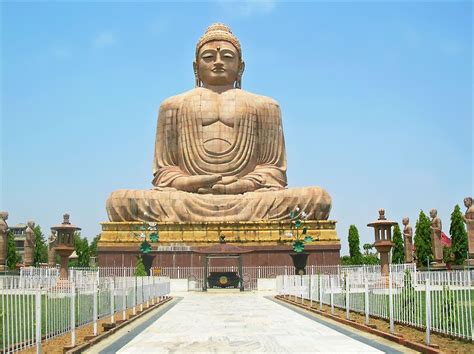Buddha Statue In Bodhgaya Photo Print