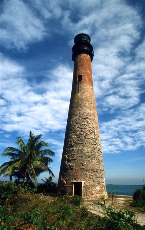 Cape Florida Lighthouse At The Bill Baggs Cape Florida State Park