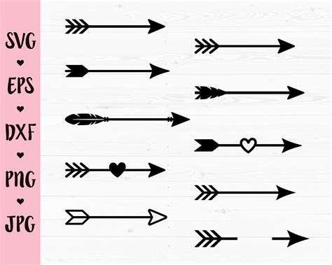 14 Different Arrows Arrow Svg Bundle For Cricut And Silhouette Ai Cases