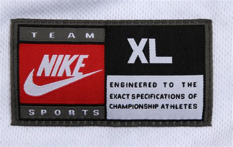 Nike Basketball Jersey Label