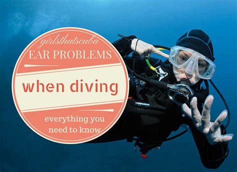 Everything You Ever Need To Know About Ear Problems When Diving