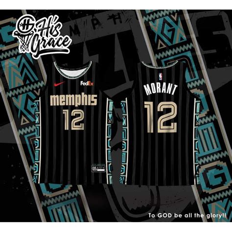 Memphis Grizzlies Morant City Edition Hg Jersey Shopee Philippines
