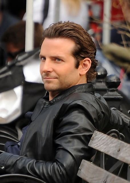 Bradley Cooper Haircut Cool Brushed Back Hairstyle For Men
