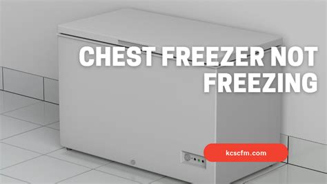 5 Reasons Why Chest Freezer Not Freezing Lets Fix It