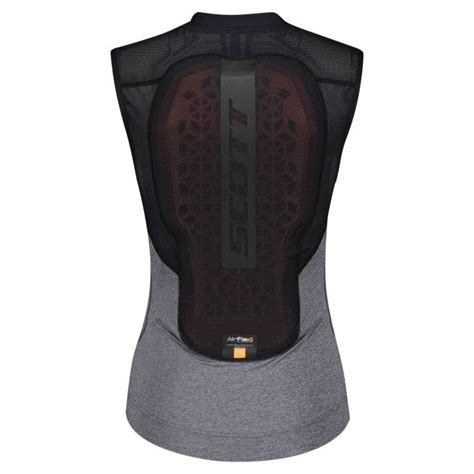 Scott Airflex Womens Light Vest Back Protector Blackdark Grey