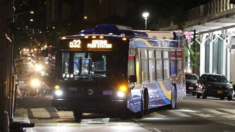 MTA New York City Bus 2022 Nova Bus LFS 8800 On The Q32 @ Madison