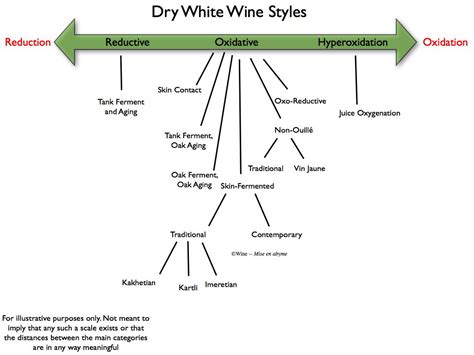 Wine Mise En Abyme A Summary Of The Various Dry White Wine Styles