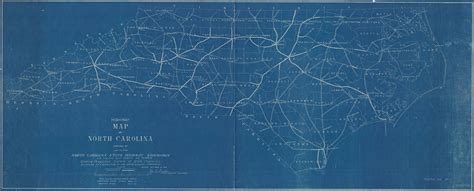 North Carolina Roads And Highways Nc Road Map 1916