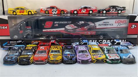 Review: 2021 NASCAR Authentics Wave #12 1/64 Lionel Diecast - YouTube