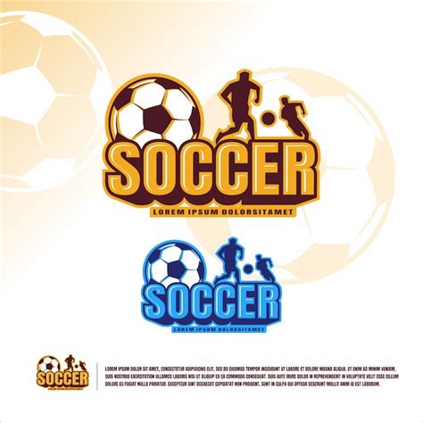 Premium Vector Soccer Logo Template